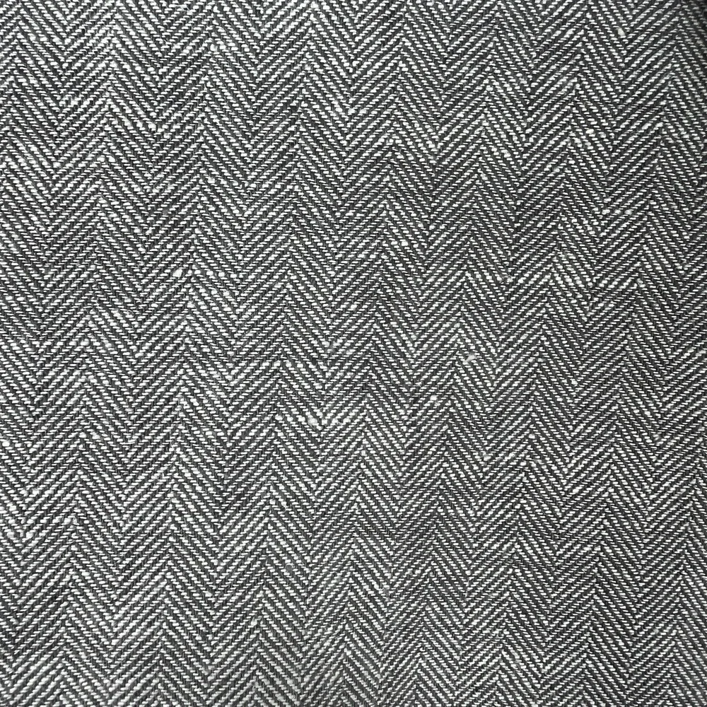 Stafford Sport Coat Mens 48 Regular Gray Linen Cotton Classic‎ Fit Herringbone